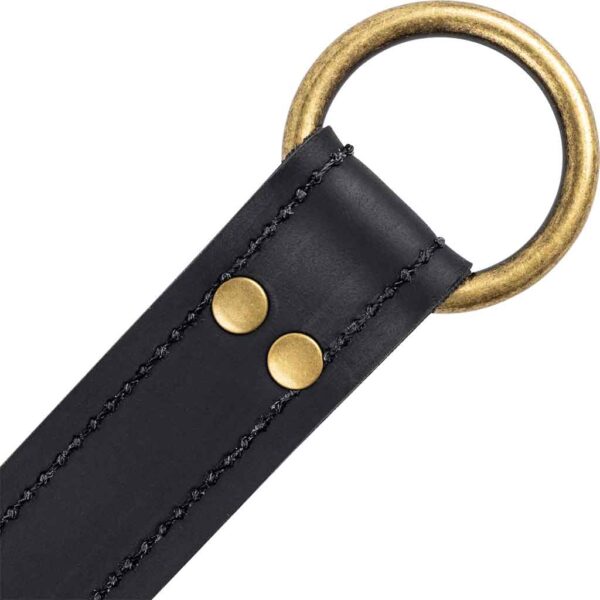 Embellished Ring Belt - 1.25 Inch