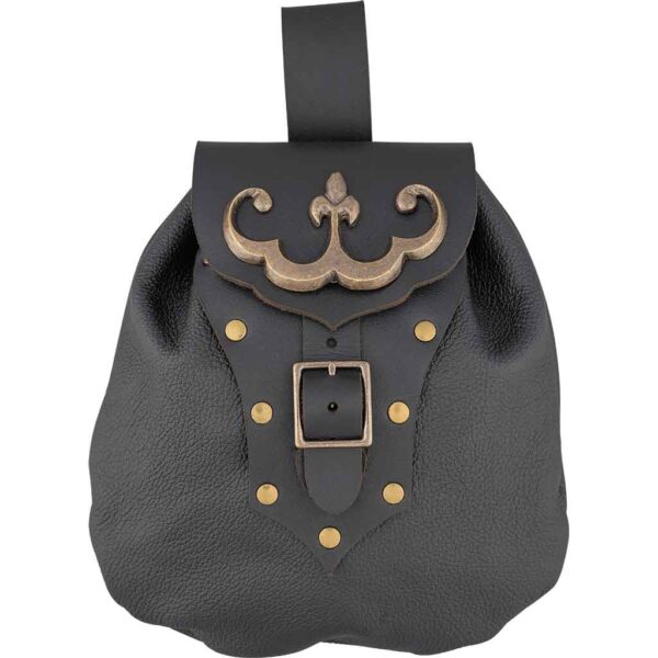 Medieval Fleur di Lis Pouch