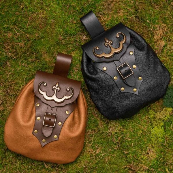 Medieval Fleur di Lis Pouch