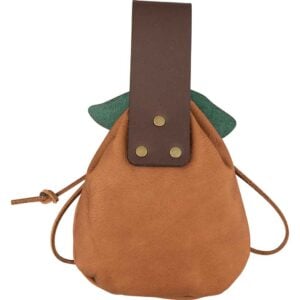 Small Elven Leaf Belt Pouch