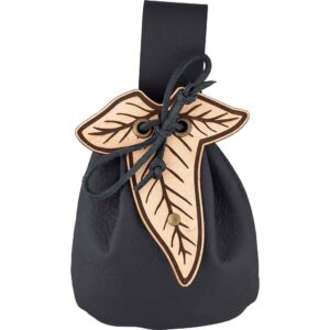 Small Elven Leaf Belt Pouch