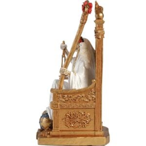 Enthroned Santa Muerte Statue
