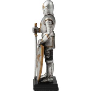 Sword and Shield Crusader Statue