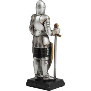 Sword and Shield Crusader Statue