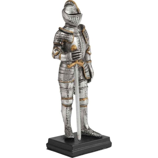 Sword Stance Knight Statue