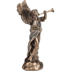 Saint Gabriel Blowing Trumpet Statue
