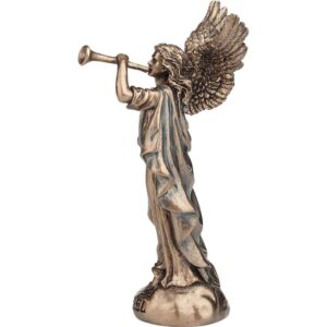 Saint Gabriel Blowing Trumpet Statue