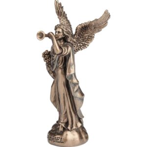 Saint Gabriel Blowing Trumpet Statue