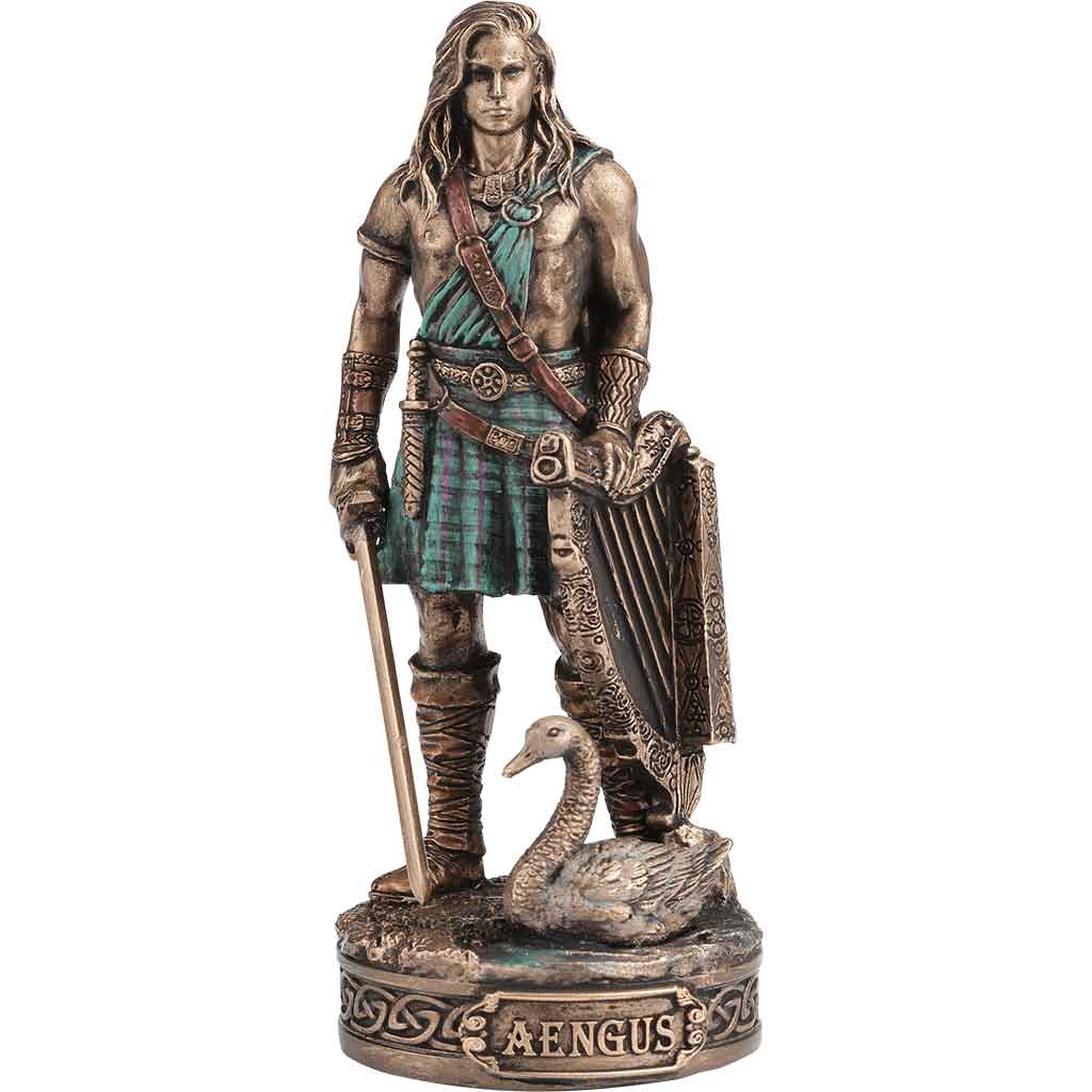 Aengus Irish God of Inspiration Statue