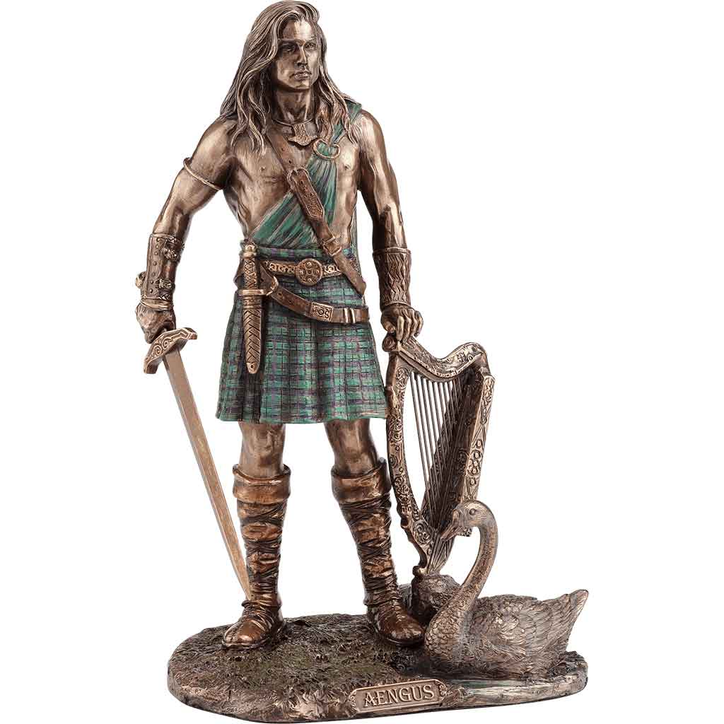 Aengus Irish God of Youth Statue