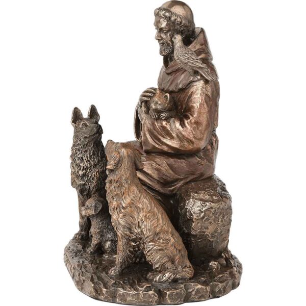 St. Francis of Assisi Blessing of Animals Statue