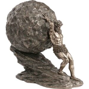 Sisyphus Eternal Ascent Statue