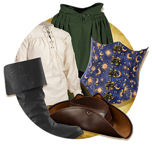Medieval and Renaissance Clothing by Medieval Collecitbles