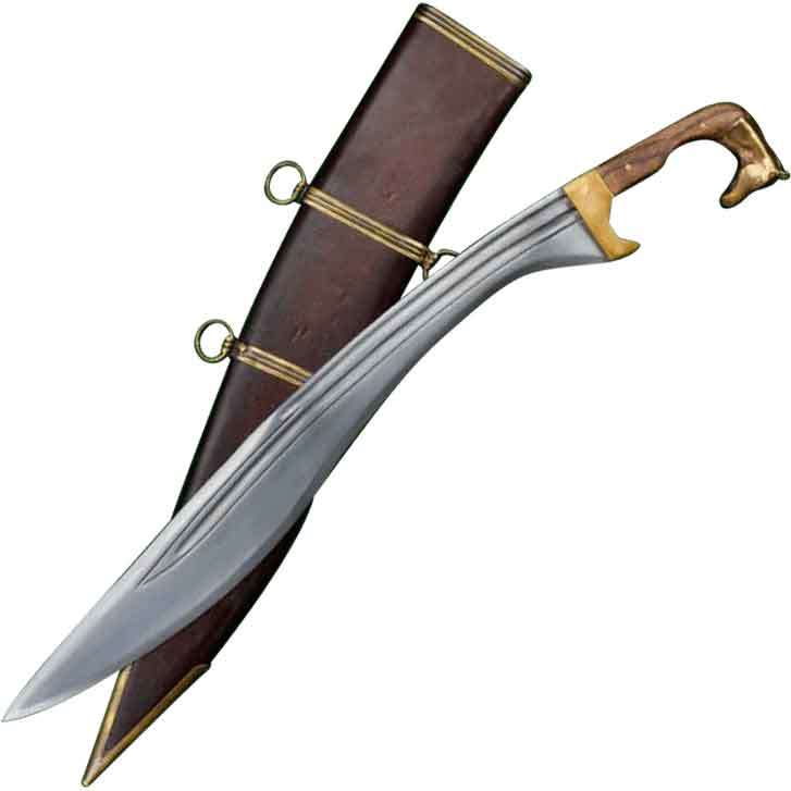 Bronze Horse Head Iberian Falcata