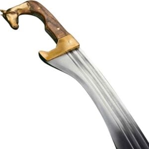 Bronze Horse Head Iberian Falcata
