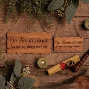 No Admittance Christmas Ornament