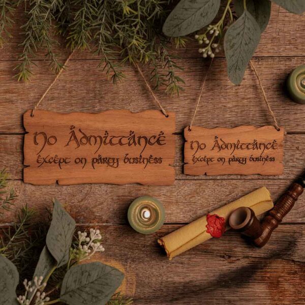 No Admittance Christmas Ornament