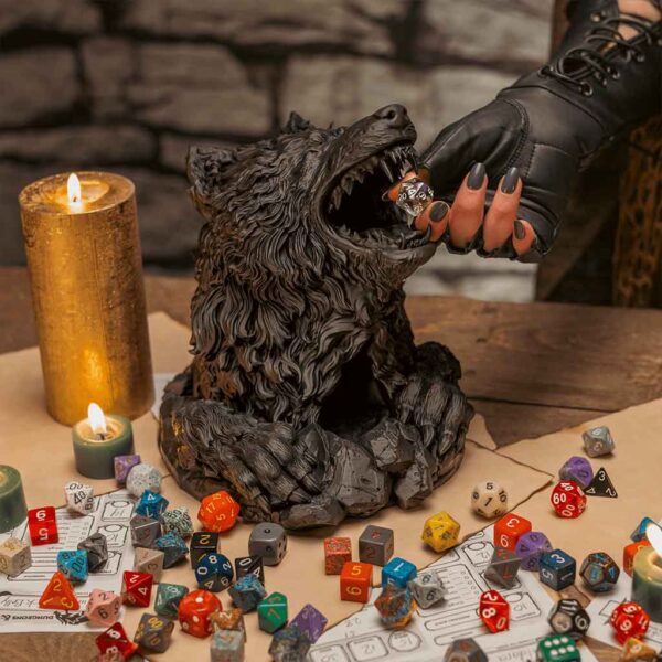 Howling Wolf Dice Tower