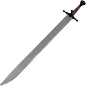 Synthetic Messer Sparring Sword Silver Blade