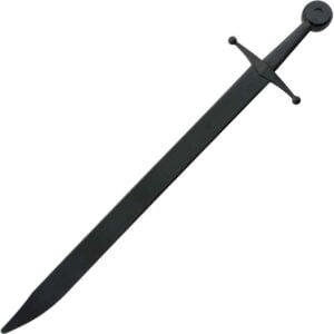 Synthetic Falchion Sparring Sword Black Blade