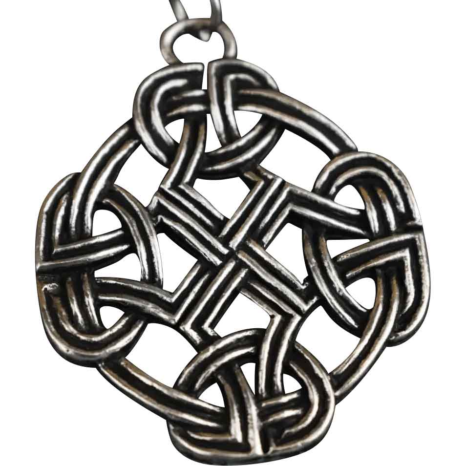 Eternal Knot Cross Celtic Necklace