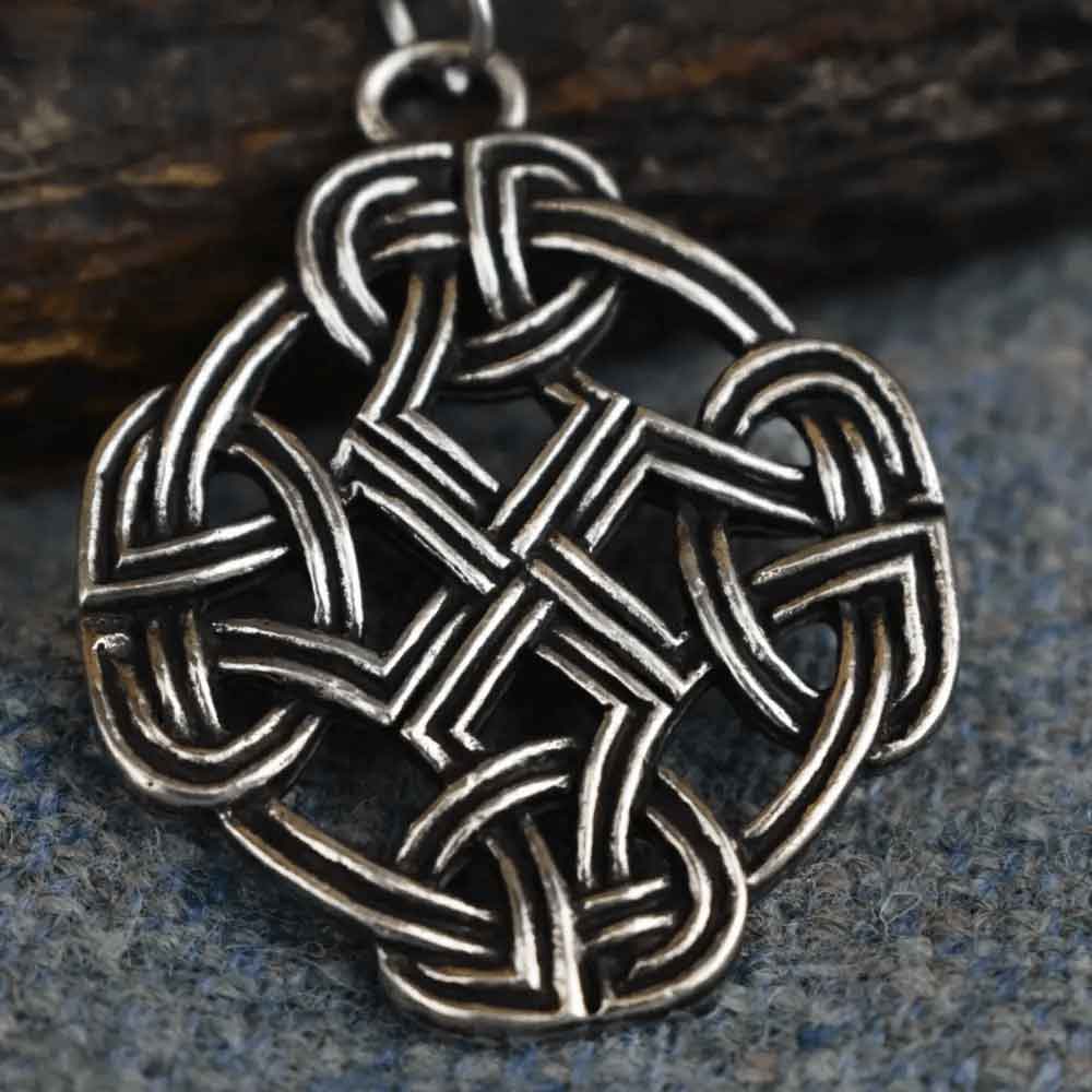 Eternal Knot Cross Celtic Necklace
