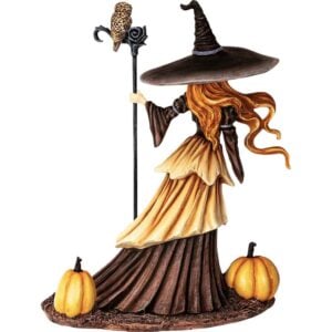 Owl Spell Witch Statue