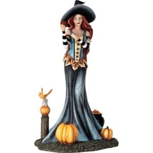 Poison Apple Witch Statue