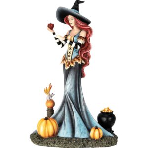 Poison Apple Witch Statue