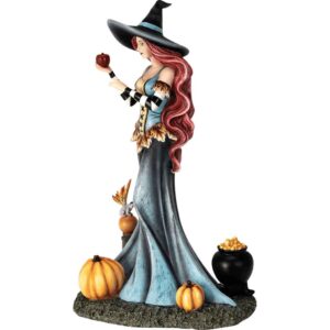 Poison Apple Witch Statue