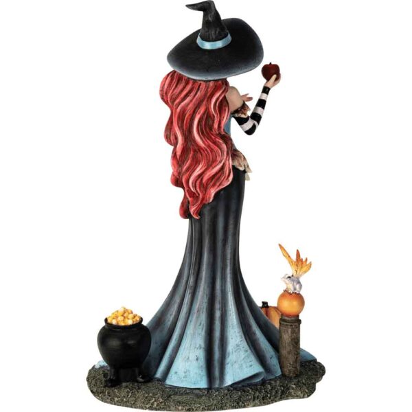 Poison Apple Witch Statue