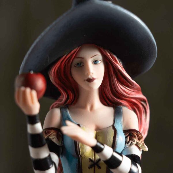 Poison Apple Witch Statue
