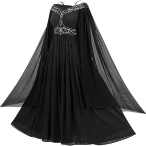 Galadriel Dress - Black Midnight