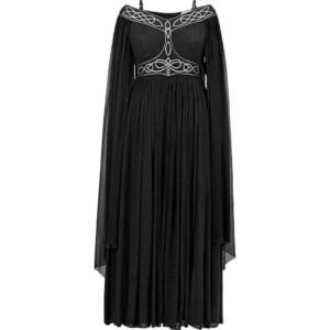 Galadriel Dress - Black Midnight