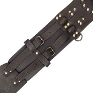 Bedran Wide Belt - Dark Brown