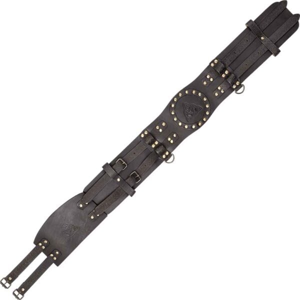 Bedran Wide Belt - Dark Brown