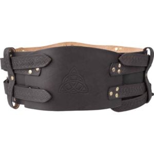 Bedran Wide Belt - Dark Brown