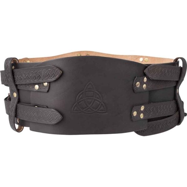 Bedran Wide Belt - Dark Brown