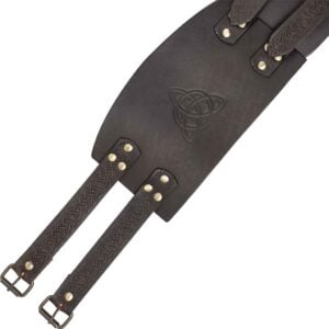 Bedran Wide Belt - Dark Brown