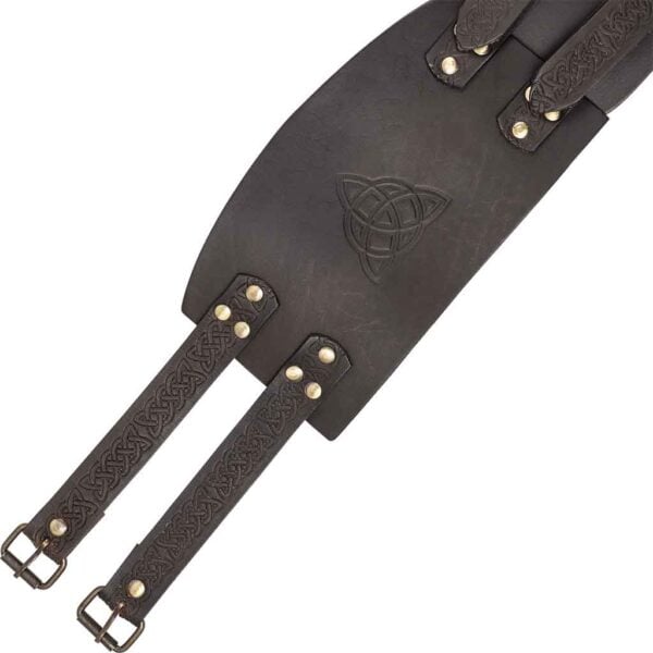 Bedran Wide Belt - Dark Brown