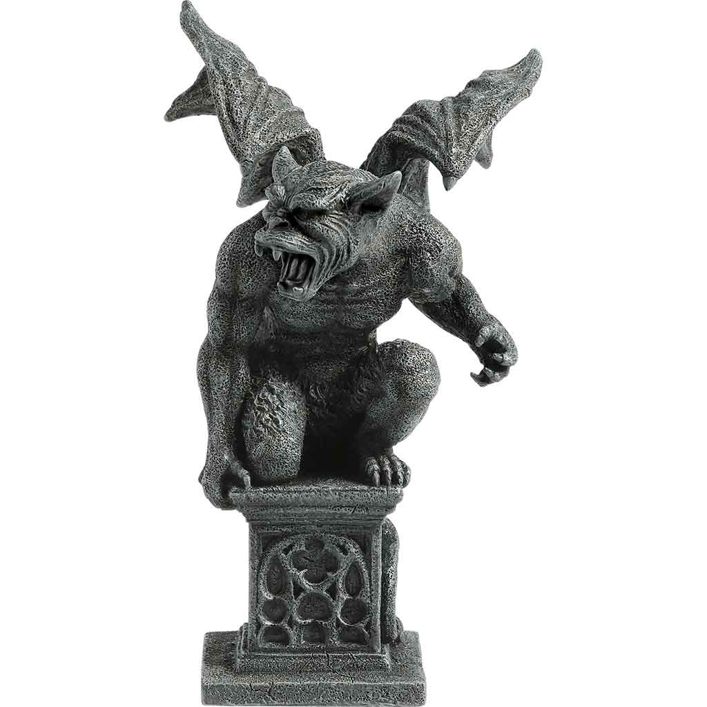 Winged Kneeling Gargoyle Statue