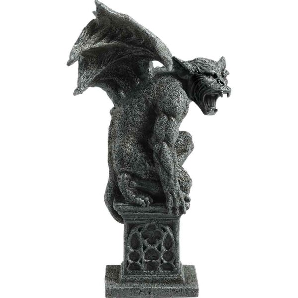 Winged Kneeling Gargoyle Statue
