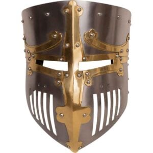 Gregory Crusader Steel Helmet