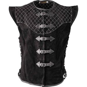 Ristridin Suede Vest