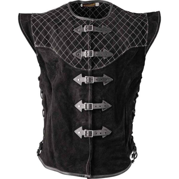 Ristridin Suede Vest