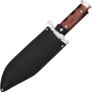 Red Wood Bowie Knife