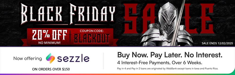 Medieval Collectibles Black Friday Sale