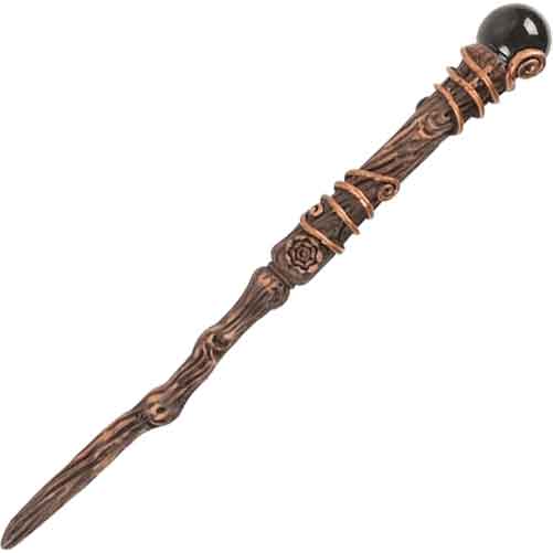 Black Obsidian Protection Wand