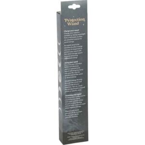 Black Obsidian Protection Wand