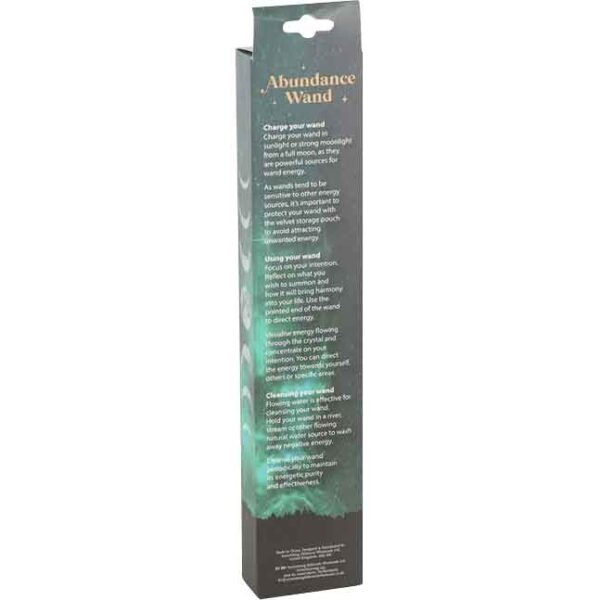 Green Aventurine Abundance Wand
